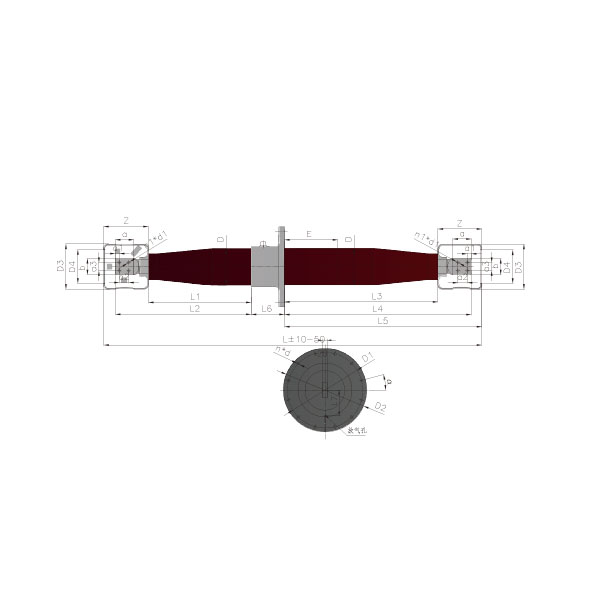 72.5KV-252KV玻璃鋼干式電容型油/油套管